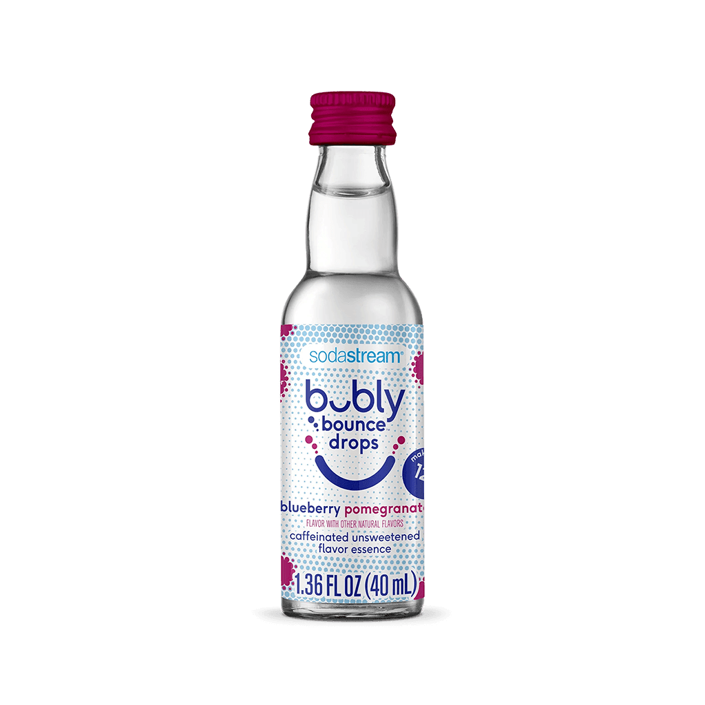 SodaStream? Blueberry Pomegranate bubly bounce drops?